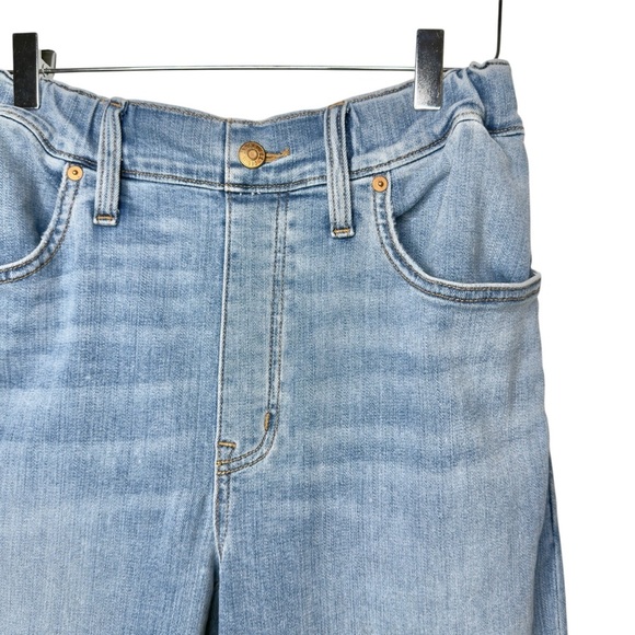 Madewell Women’s Pull On Stretch High Rise Keefe Wash Slouchy Women’s Jeans 27 - Picture 5 of 10